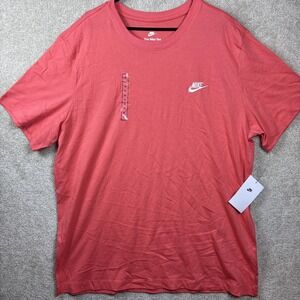 Nike Sportswear T-Shirt Men's XL Pink Swoosh Classic The Nike Tee AR4997-814 NEW
